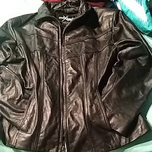 Leather jacket